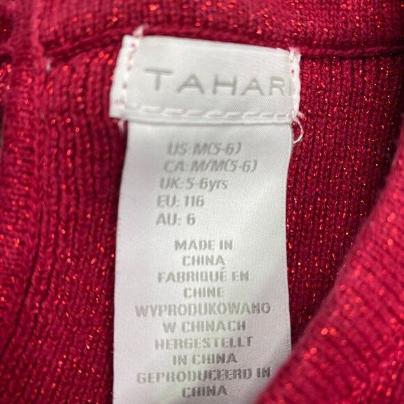 Tahari Long Sleeve Sweater Dress Size 6 - Picture 5 of 5